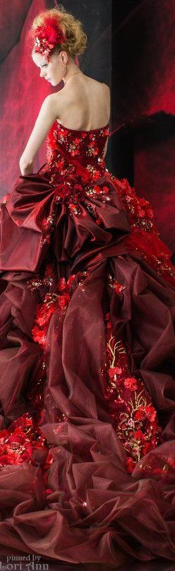 vestidos-de-noiva-coloridos-vermelho