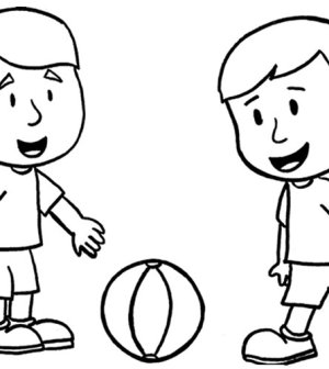 Desenhos para crianças colorir futebol
