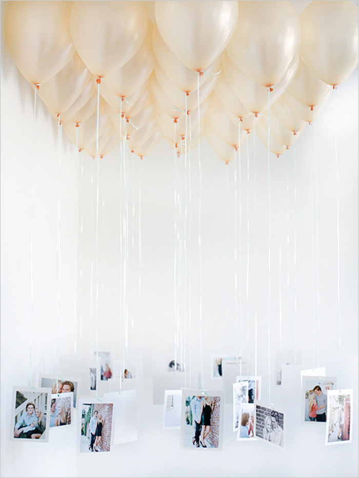 Como Fazer um Mural de Fotos com Balões