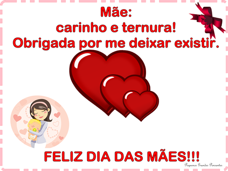 cartões dia das Mães