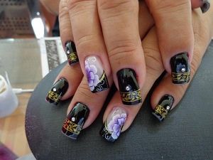 Como fazer Unhas decoradas com Flores 2019