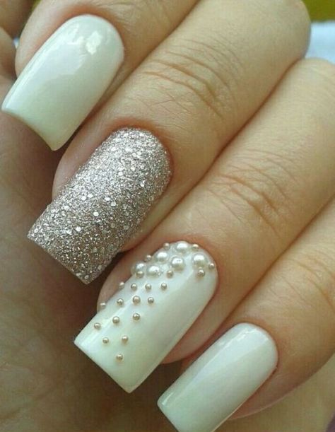 Unhas decoradas para o Réveillon 2019